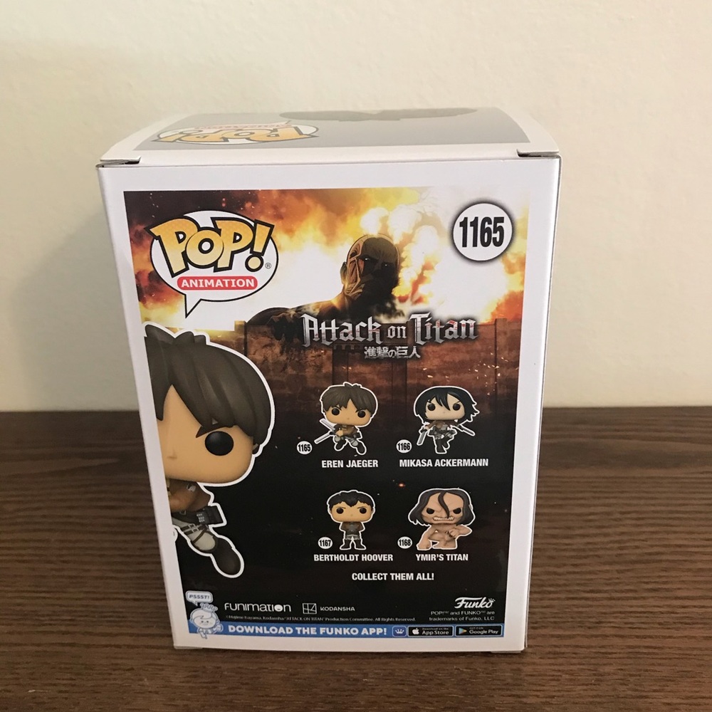 Funko pop lot attack on titan bundle - Picture 12 of 13